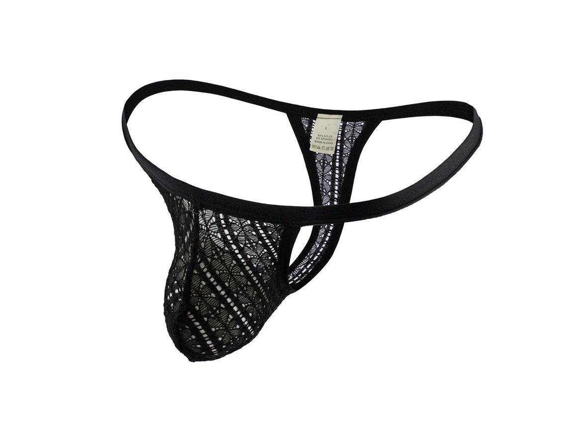 Gay Thongs | CLEVER-MENMODE Mini Lace See-Through Thongs