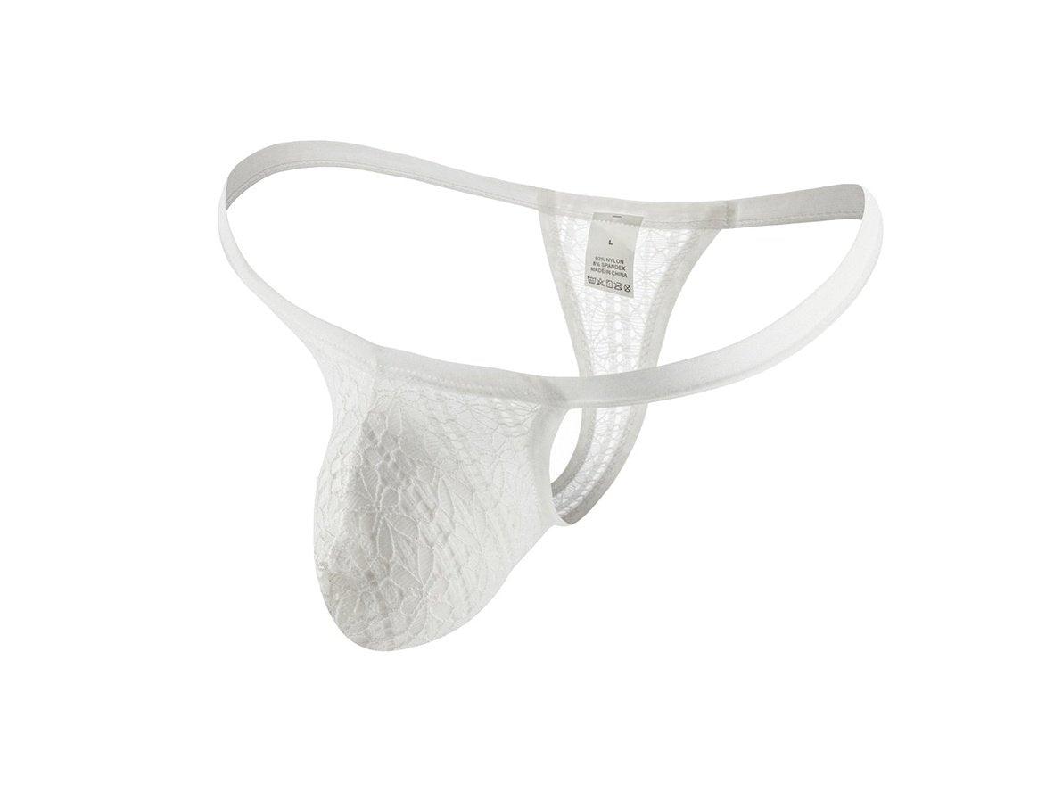 Gay Thongs | CLEVER-MENMODE Mini Lace See-Through Thongs