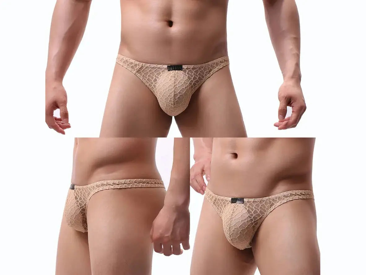 Gay Thongs | Low-Rise Lace Temptation Thongs