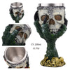 Coolest Gothic Resin Stainless Steel Dragon Goblet