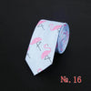 Cotton Men's Colourful Tie Duck Dog Fruit Flower Ties Narrow Kids Children Necktie Slim Skinny Cravate Narrow Thick Neckties