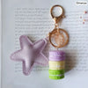 Women Cake Key Chain Fashion Cute French pastries Keychain Bag Charm Car Key Ring Wedding Party gift Jewelry 17278