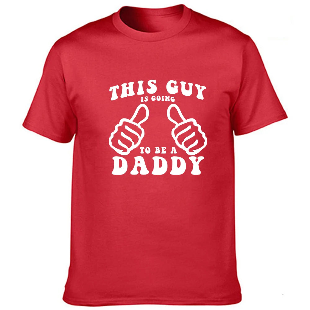 This Guy Is Going To Be A Daddy Maternity Dad Fathers Funny T-Shirt Soon To Be Dad Husband Gift Baby Tshirt Future New Dad Gift