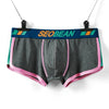 SEOBEAN Shorts Men Underwear Boxers Breathable Cotton Boxer Shorts U convex Design Fashion Male Panties Underpants Homewear