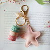Women Cake Key Chain Fashion Cute French pastries Keychain Bag Charm Car Key Ring Wedding Party gift Jewelry 17278