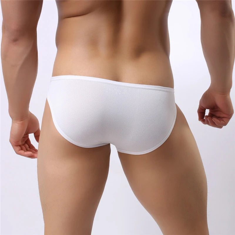 Brave Person Brand New Men's Briefs Sexy Fashion Underwear Bikini Side Metal Buckle Underwear Men Briefs High Quality B1146