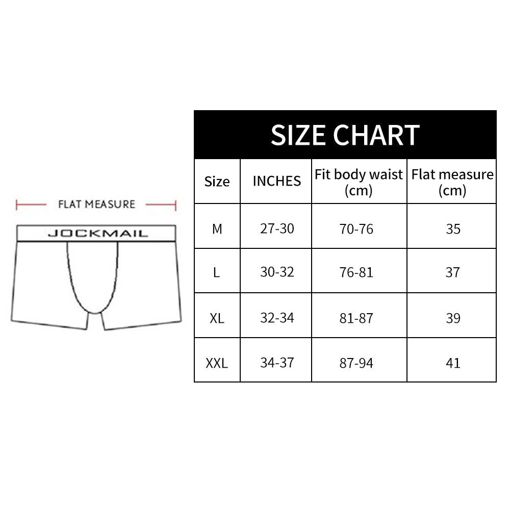JOCKMAIL Sexy Men Underwear Briefs Cotton Breathable