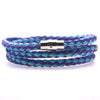 High Quality Anchor Bracelets Men Charm Nautical Survival Rope Chain Bracelet Stainless Steel Bracelet Wrap Metal Sport Hooks