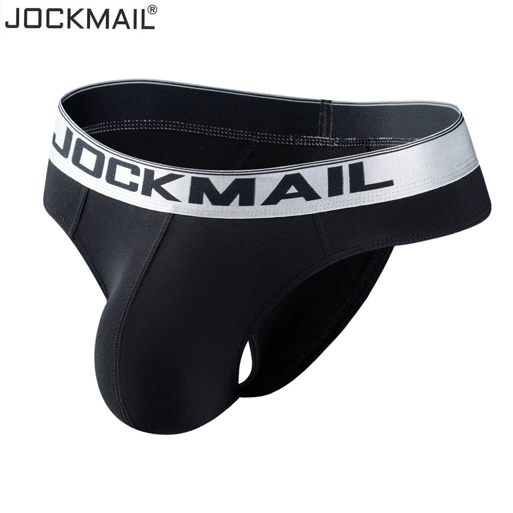JOCKMAIL Men Underwear Sexy Big Pouch Bikini Briefs
