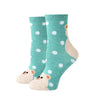 Women Socks New Funny Cute Cartoon Animal Cat Dog Parrot Novelty Harajuku Kawaii Happy Art Socks Cotton Fashion Harajuku Socks