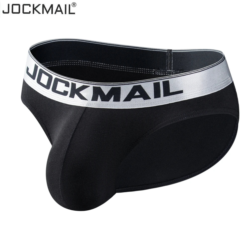 JOCKMAIL Men Underwear Sexy Big Pouch Bikini Briefs