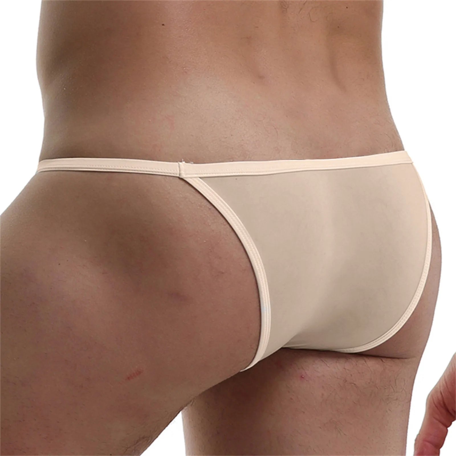 CLEVER-MENMODE Men Sexy Bikini Thong Ultra Thin Underwear Bulge Pouch