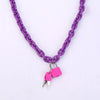 FishSheep Rock Punk Acrylic Chain Lock Pendant Necklace For Women Men Chic Neon Chunky Long Chain Necklace 2020 Fashion Jewelry