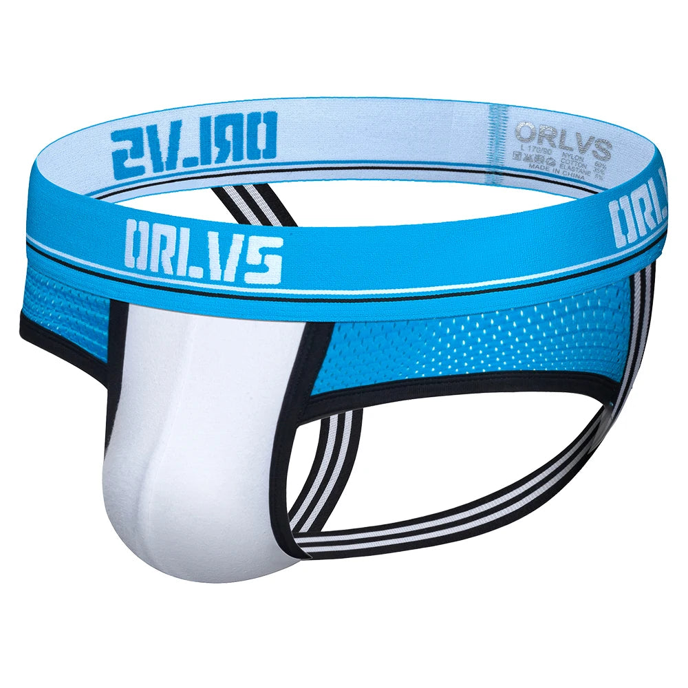 ORLVS Men's Underwear Men Sexy Briefs Jockstrap