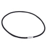 Leather Necklace Choker for Men Women Black Brown Rope Choker Necklaces Wholesale Dropshipping Jewelry  4/6/8mm DUNM09A
