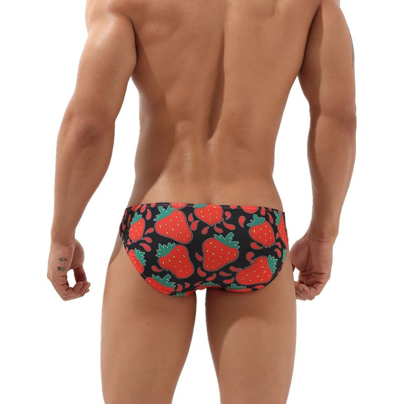 SEOBEAN Men Briefs Sexy Men Underwear Multiple Colors Low-rise Underpants Bikini Shorts Briefs for Man