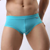 BRAVE PERSON Soft Nylon Underwear Men Boxers Briefs Mesh Breathable Elastic Sexy Boxers High Quality Male Panties Boxershorts