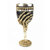 Gothic Wine Goblet Contain Dragon Claw Viking Skeleton Retro Stainless Steel Resin
