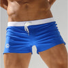men's Swimwear Low Waist Surfing Trunk swim short sexy personality Swimsuit male pocket swimming beach board short men bathing
