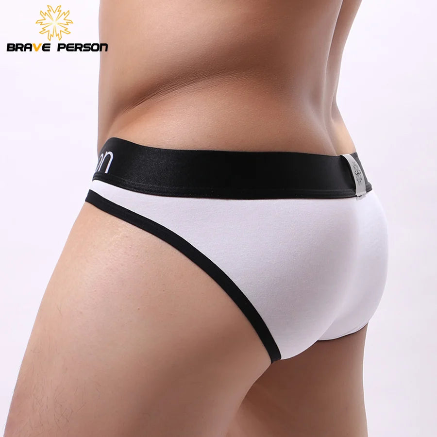 Brave Person New Arrival Men's Cotton Underwear Men Briefs High Quality Sexy Briefs Male Underwear Underpants Panties