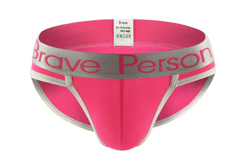 Brave Person New Arrival Men's Cotton Underwear Men Briefs High Quality Sexy Briefs Male Underwear Underpants Panties
