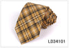Red Plaid Ties For Men Skinny Men Neck Tie For Wedding Business Casual Check Neckties Classic Suits Slim Neck Ties Gravatas