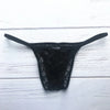 Black Men's Underwear Briefs Fishnet