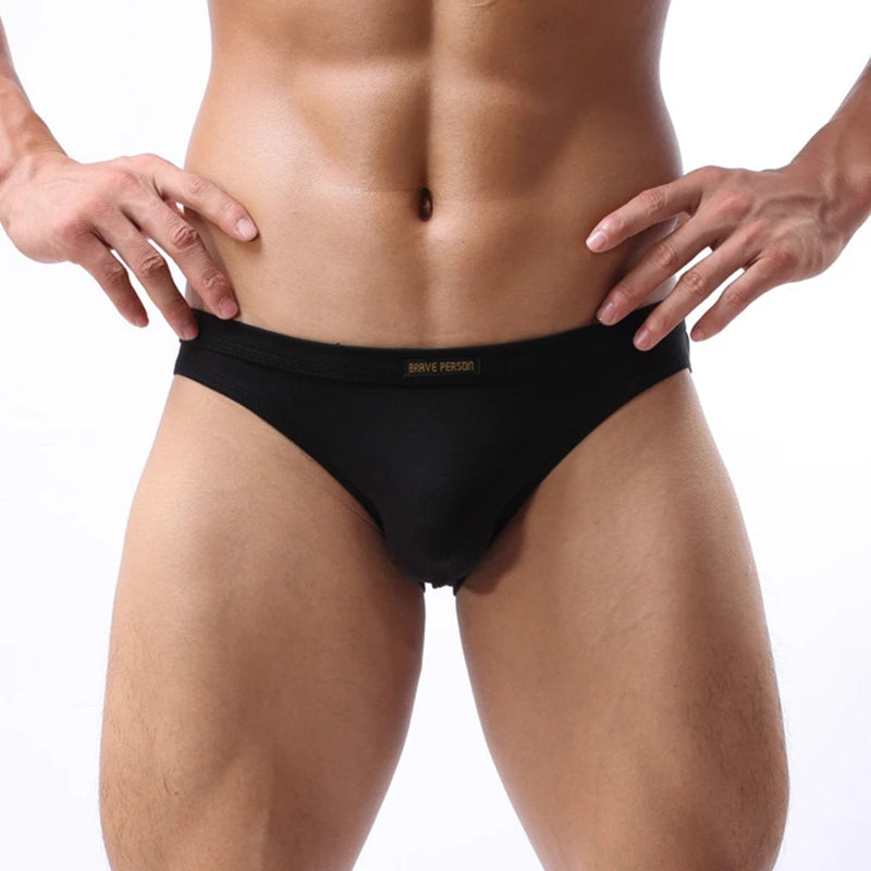 Brave Person Men Underwear Brand Mens Briefs High Quality Men Breathable Comfortable Briefs Cotton Underwear Briefs B1132