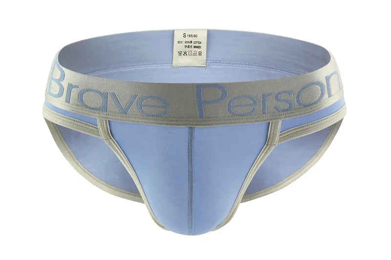 Brave Person New Arrival Men's Cotton Underwear Men Briefs High Quality Sexy Briefs Male Underwear Underpants Panties