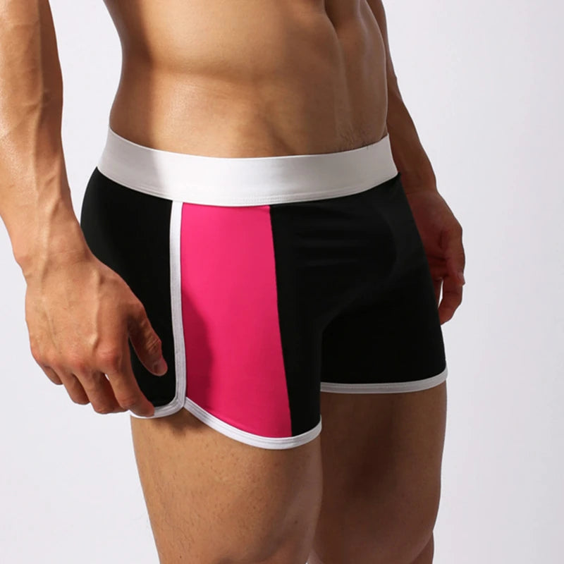BRAVE PERSON Summer Hot Shorts Men Beachwear Shorts Men Sportwear Beach Board Shorts Smooth Soft Fabric Home Shorts Men Trunks