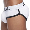 Brand Enhancing Mens Underwear Briefs Sexy Bulge Gay Penis pad Front + Back Magic buttocks Double Removable Push Up Cup