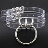 Punk Choker Collar Goth Necklace Big Transparent  Straps Chocker Women Girls Trendy Rock Sexy Harajuku Emo Gothic Jewelry