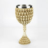 Gothic Wine Goblet Contain Dragon Claw Viking Skeleton Retro Stainless Steel Resin