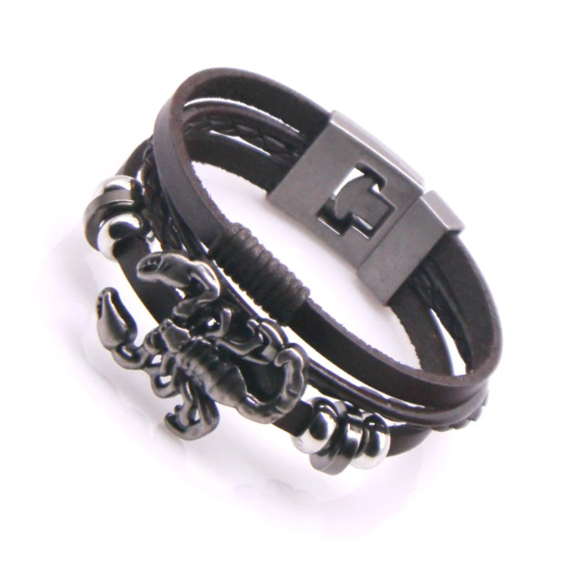 High Quality Anchor Bracelets Men Charm Nautical Survival Rope Chain Bracelet Stainless Steel Bracelet Wrap Metal Sport Hooks