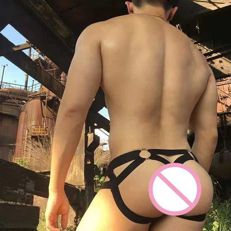 CLEVER-MENMODE Men Bondage Underwear Jockstrap