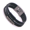 High Quality Anchor Bracelets Men Charm Nautical Survival Rope Chain Bracelet Stainless Steel Bracelet Wrap Metal Sport Hooks
