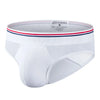Jockmail Gay Underwear Men Briefs Sexy Transparent Mesh Underpant Rainbow colors , Breathable Shorts calzoncillos hombre slip
