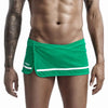 SEOBEAN Men's Pajamas Sleep Bottoms Side Slit Home Lounge Casual Shorts Men Underwear Boxer Shorts with Briefs