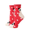Women Socks New Funny Cute Cartoon Animal Cat Dog Parrot Novelty Harajuku Kawaii Happy Art Socks Cotton Fashion Harajuku Socks
