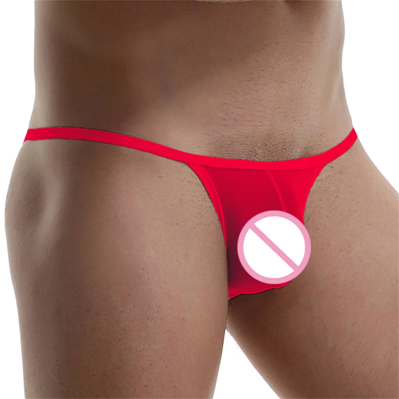 CLEVER-MENMODE Men Sexy Bikini Thong Ultra Thin Underwear Bulge Pouch