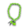 FishSheep Rock Punk Acrylic Chain Lock Pendant Necklace For Women Men Chic Neon Chunky Long Chain Necklace 2020 Fashion Jewelry