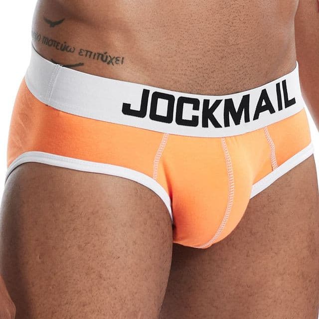 Jockmail men sexy briefs men cotton bikinis