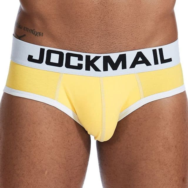 Jockmail men sexy briefs men cotton bikinis