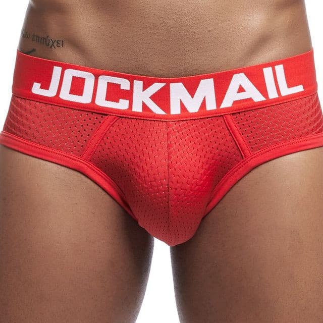 Jockmail men sexy briefs men cotton bikinis