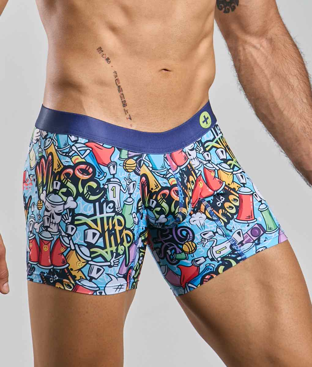 MaleBasics Hipster Boxer Brief Comics