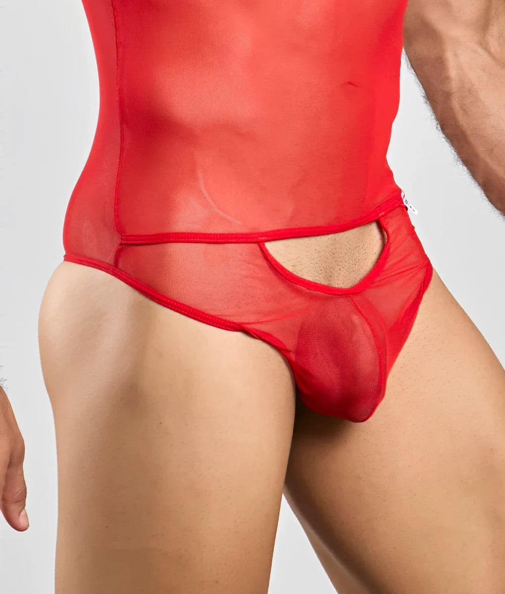 MOB Men's Sexy All Over Sheer Body