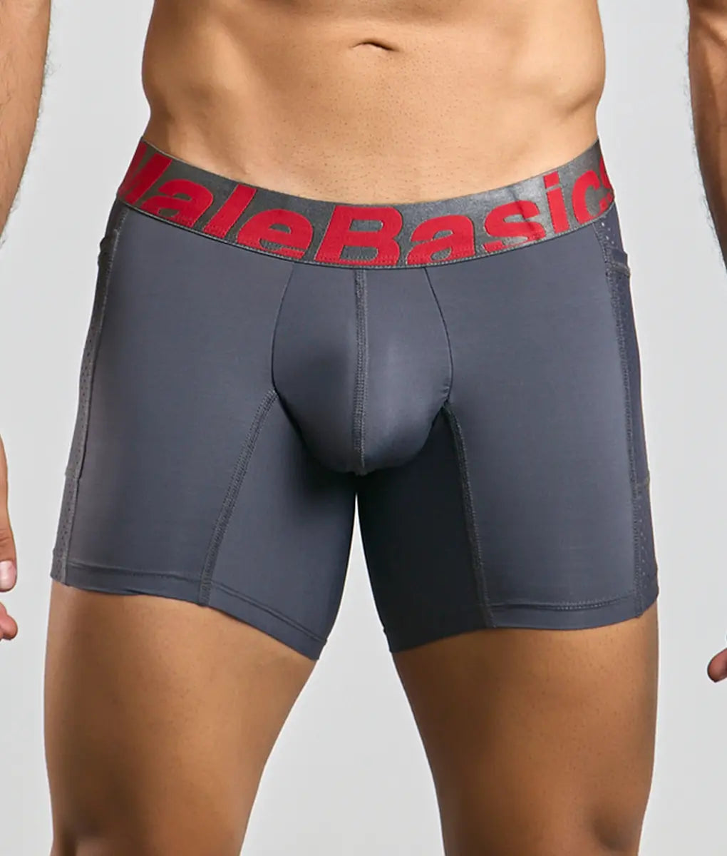 MaleBasics Titanium Pocket Boxer Brief