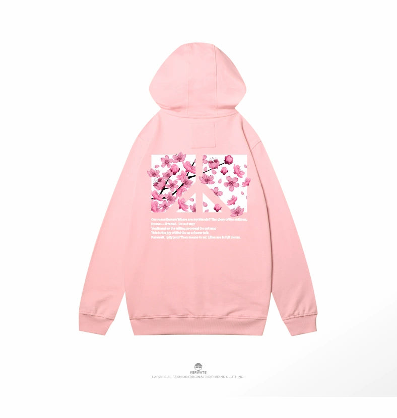 Kerwats Loose plus Size Large Size Hoodies for Men Women Hoodie