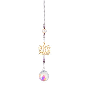 Snow Lotus Suncatcher