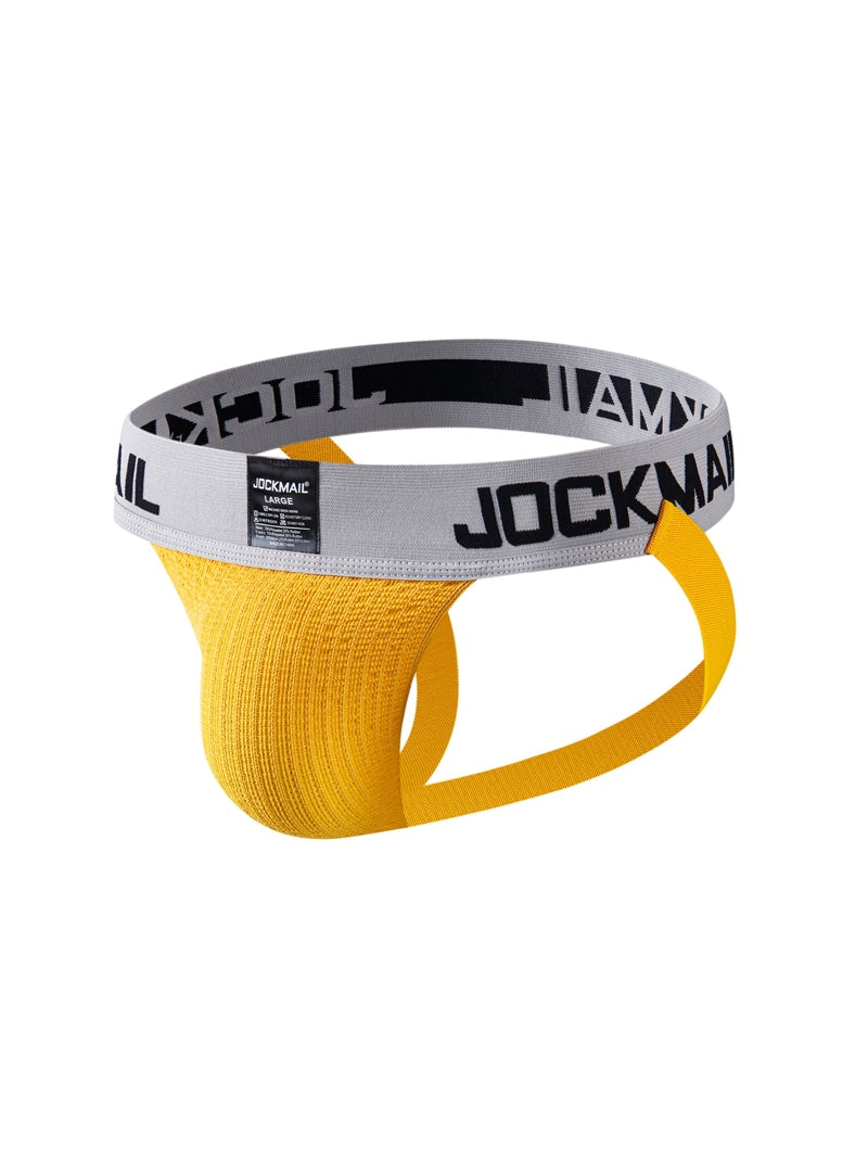 Jockmail Mesh Hole Breathable Hollow Couple Underwear